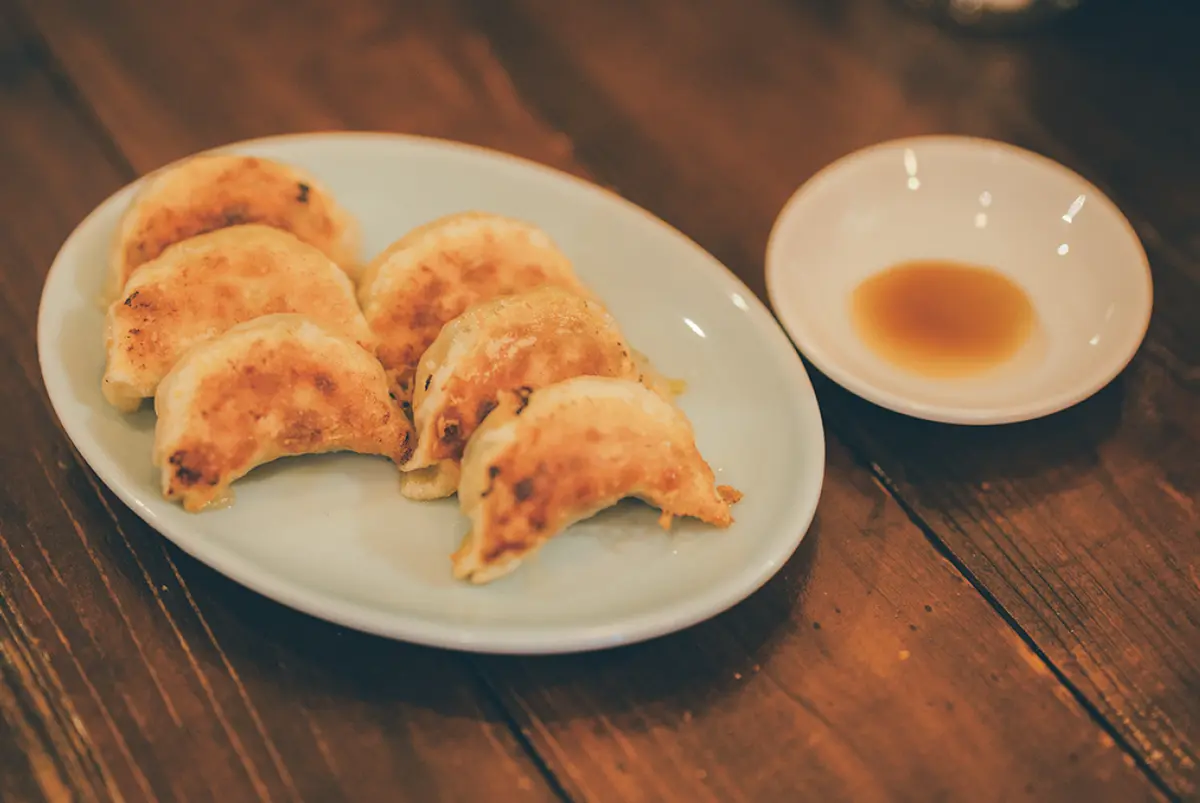 「大石餃子店」のギョーザ