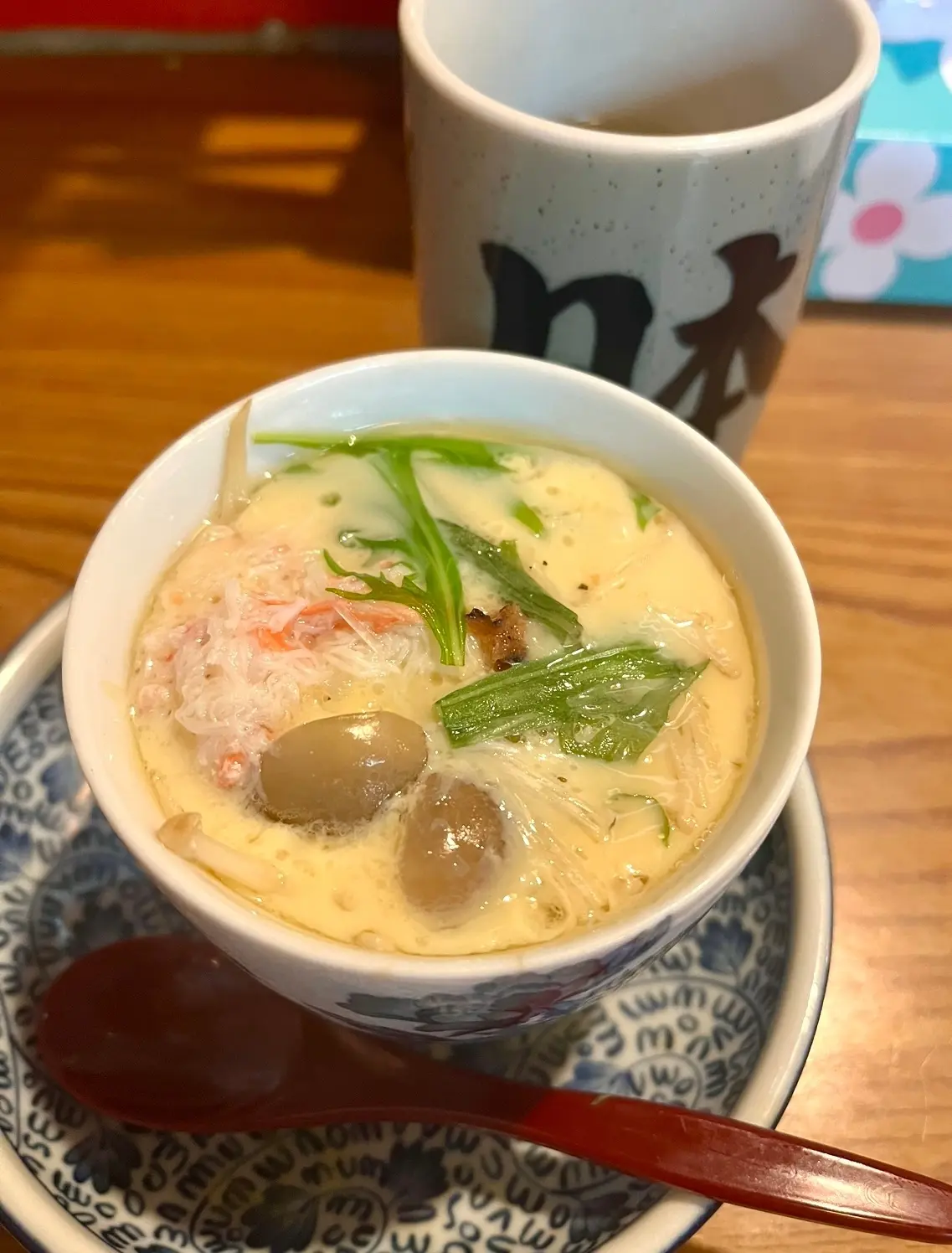 茶碗蒸し_日本海すし_特上にぎりセット