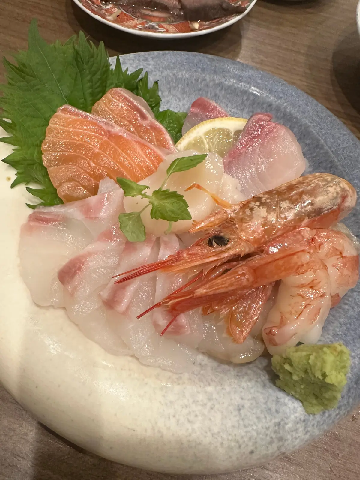 お造り盛り合わせ2人前1800円