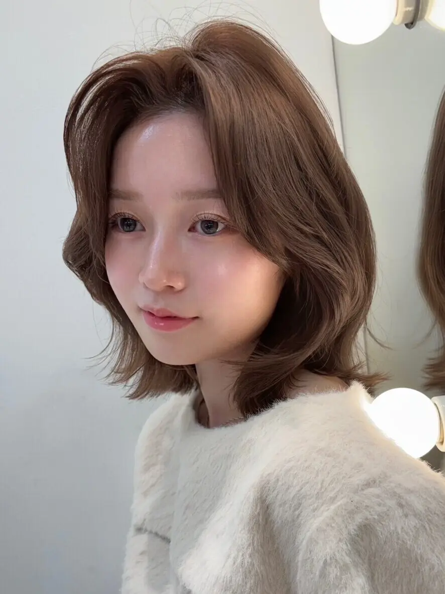 レイヤーボブ　正面