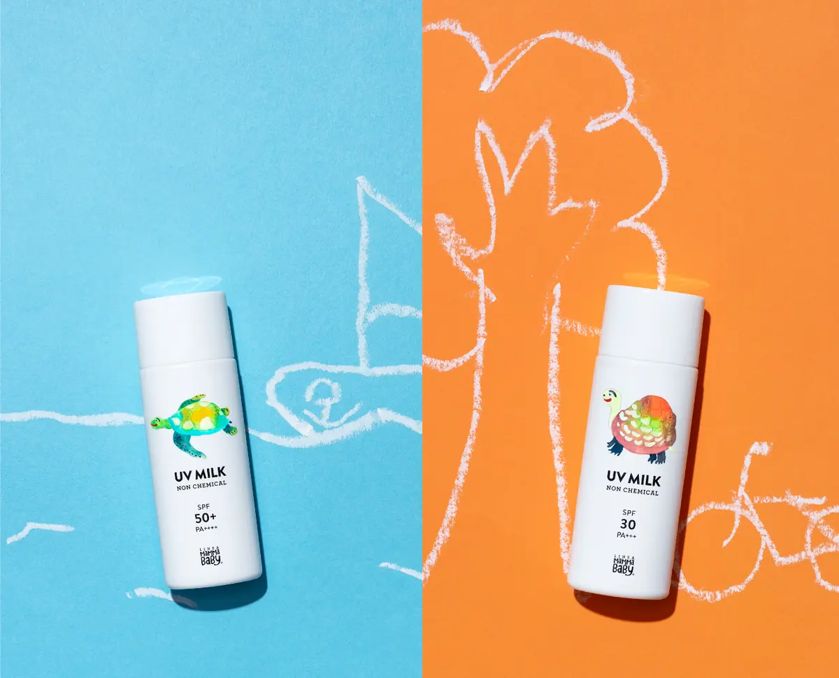 ママベビー　UVミルクラインナップ