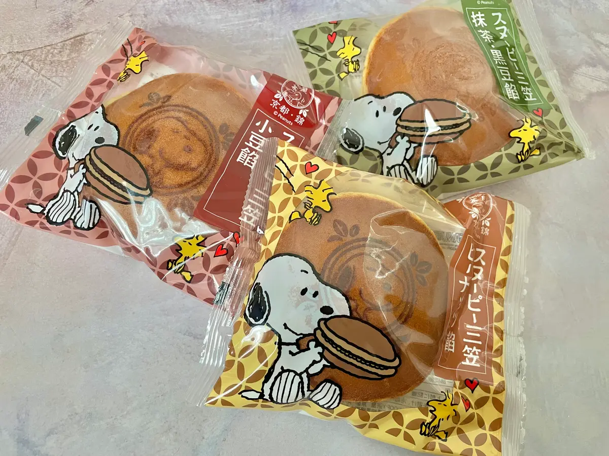 SNOOPY茶屋 京都・錦店で購入できる「スヌーピー三笠（どら焼き）」