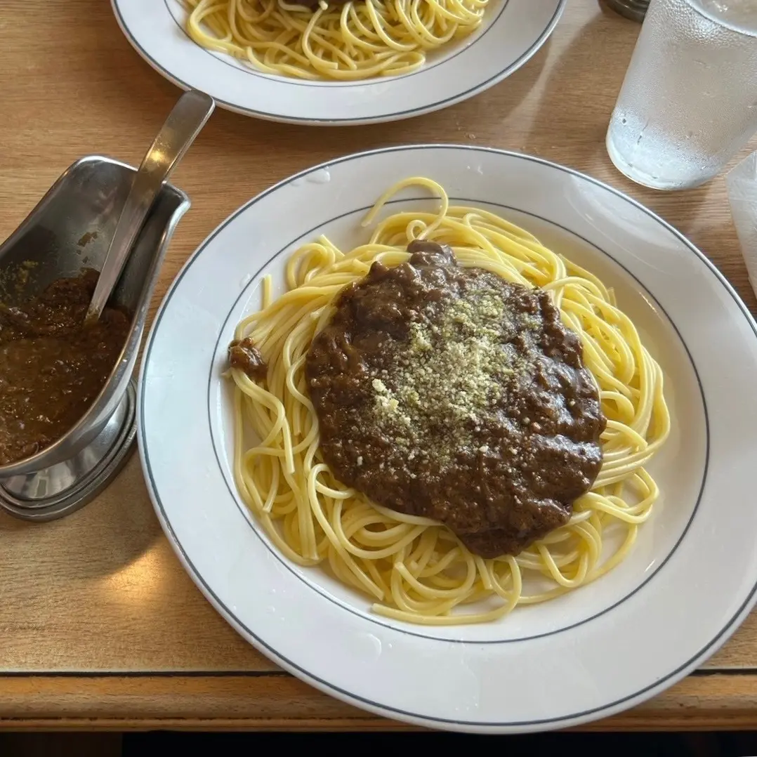 北海道のポパイのカレースパゲティ