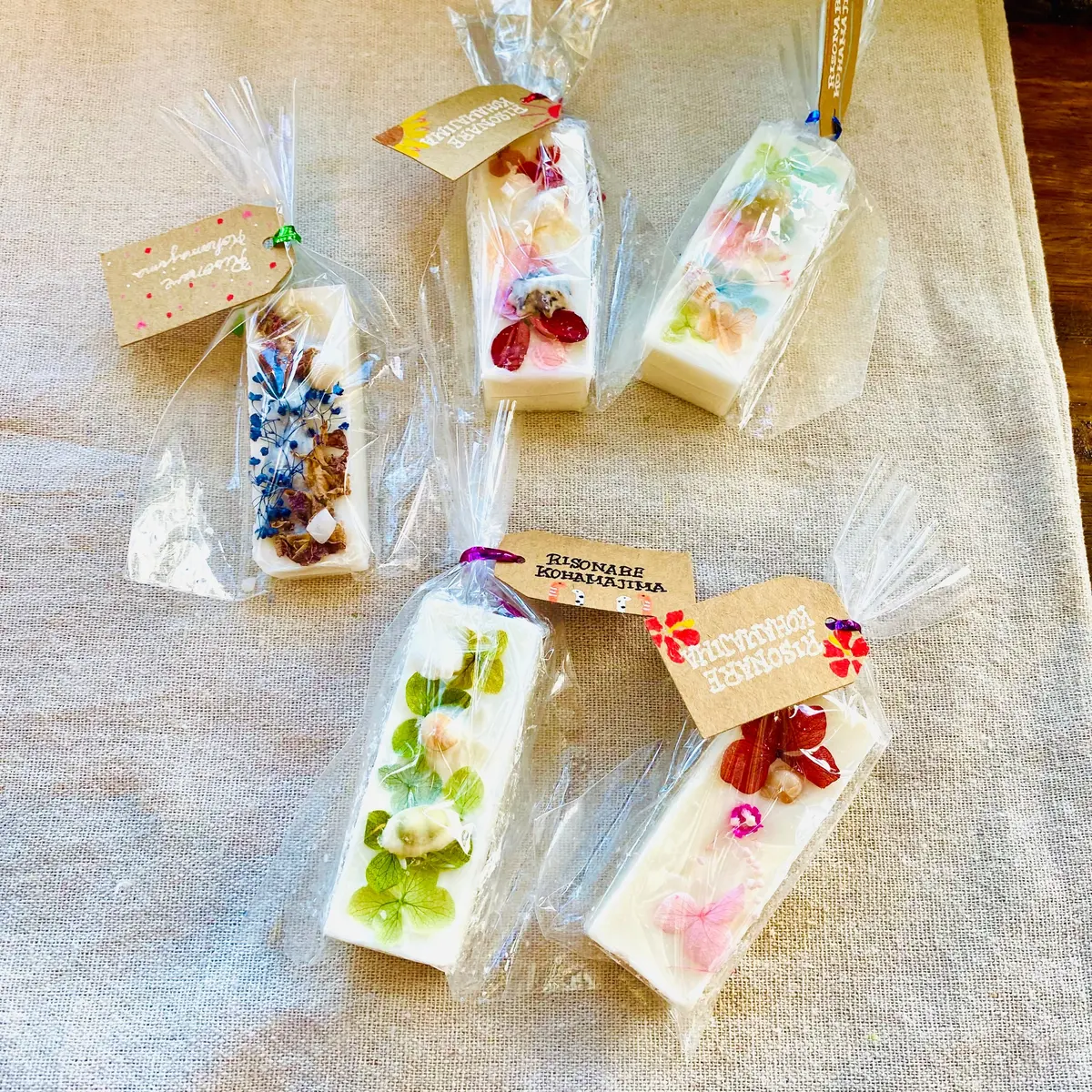 アロマワックスサシェ作り