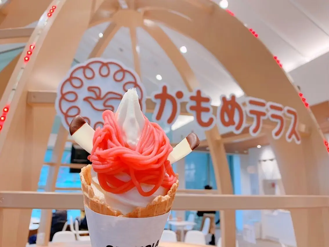 こちらはラズベリー餡の時の写真