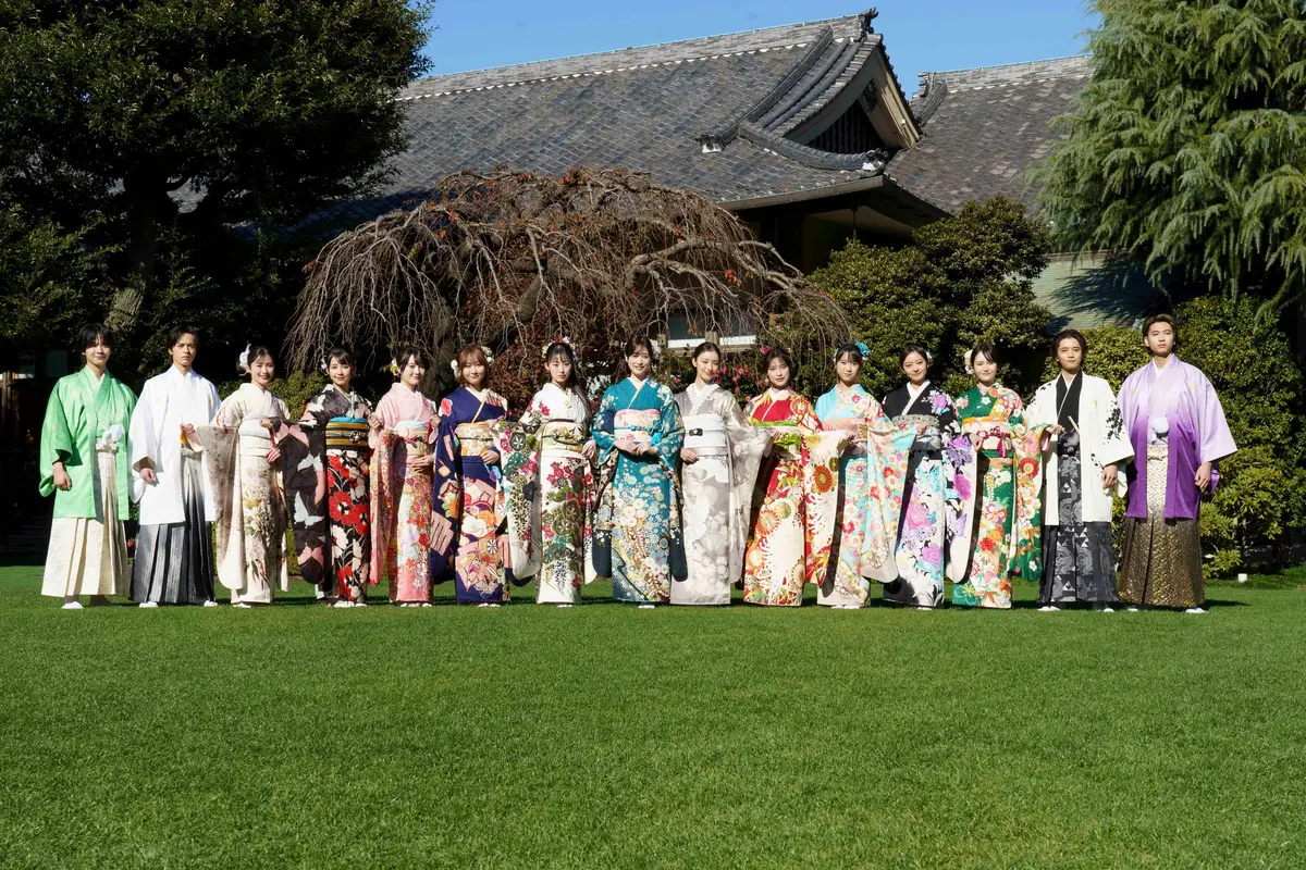 オスカープロモーション晴れ着撮影会