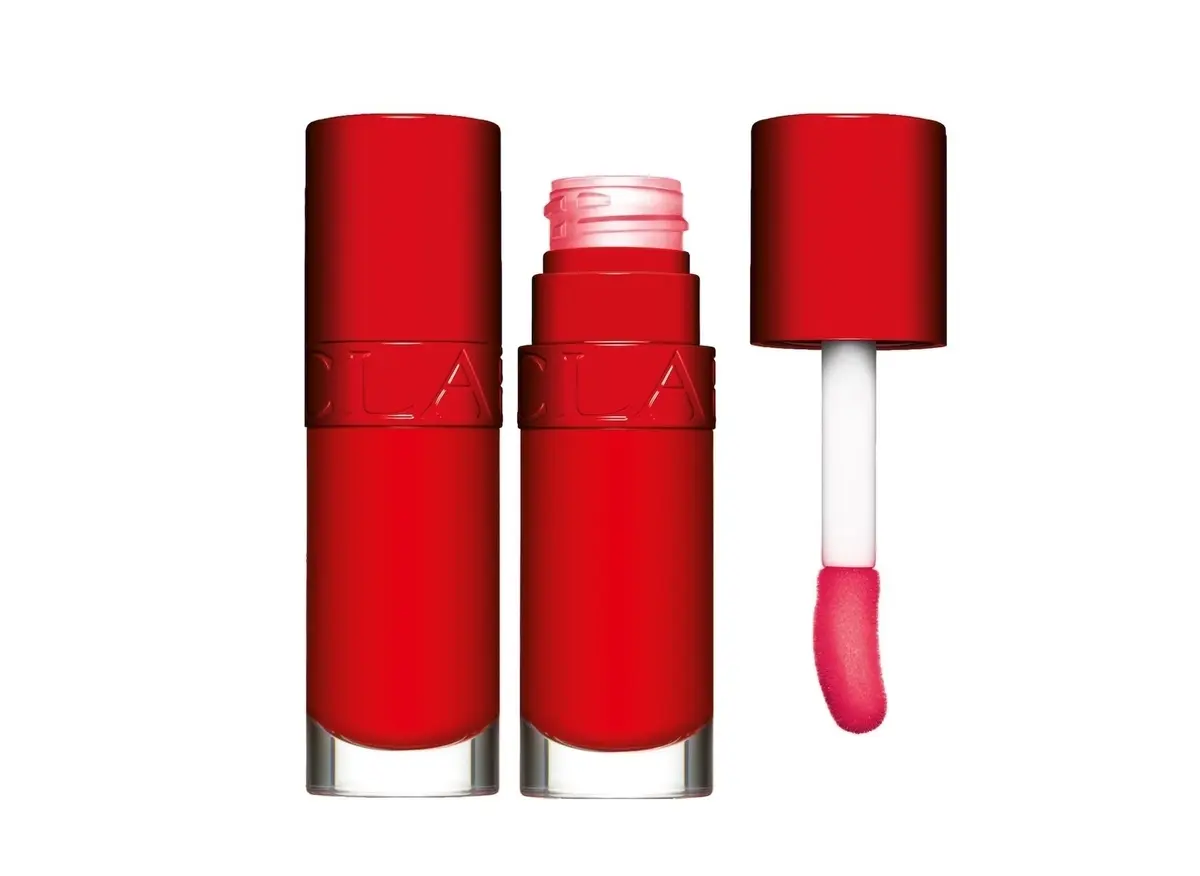 CLARINS（クラランス）   リップコンフォートオイル　54　アイコニックレッド 7mL ¥3960 商品画像