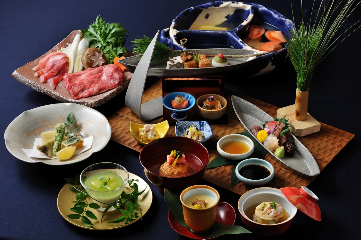 リゾナーレ熱海　和食ダイニング 花火　3品集合