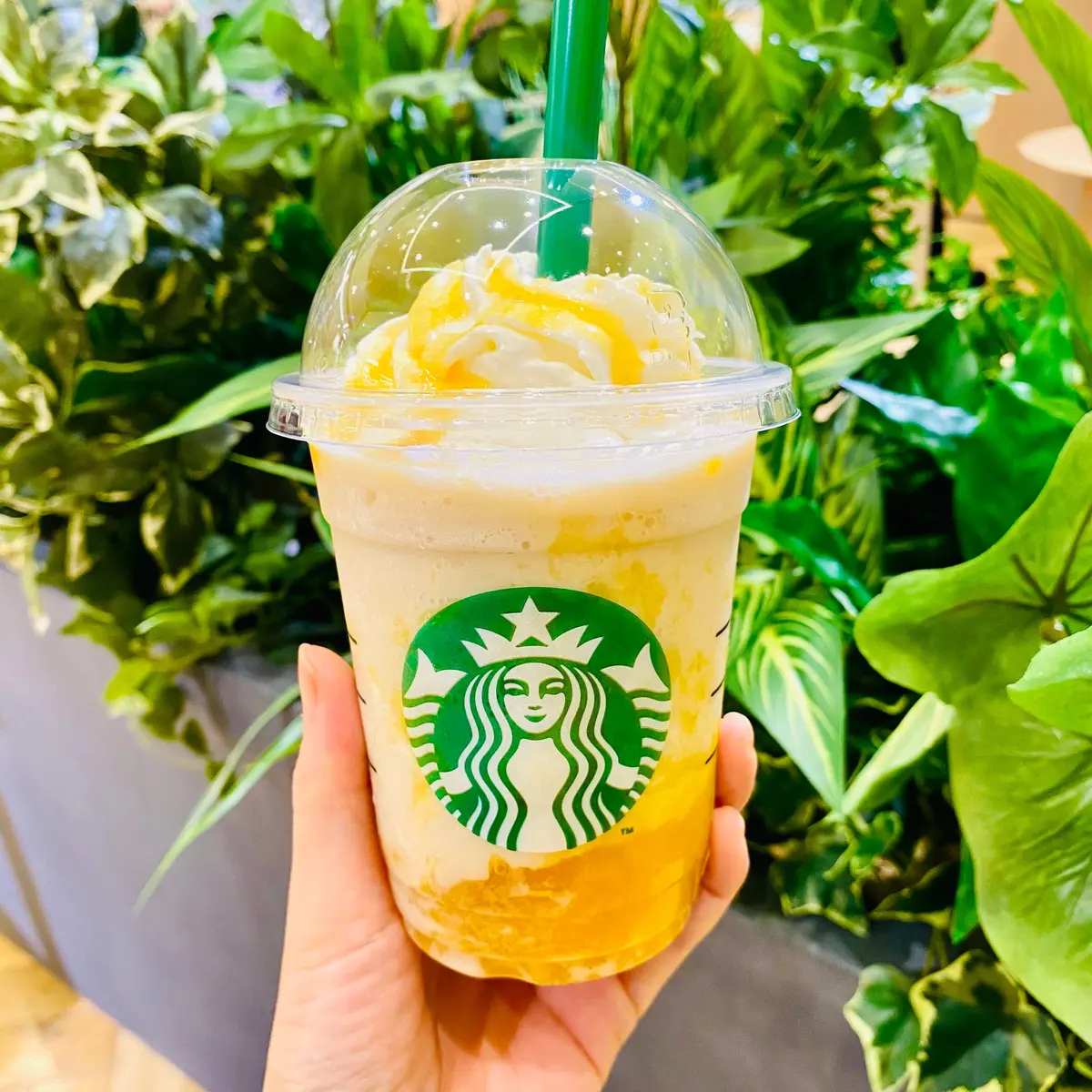 オリエンタルマンゴー＆ティーフラペチーノ