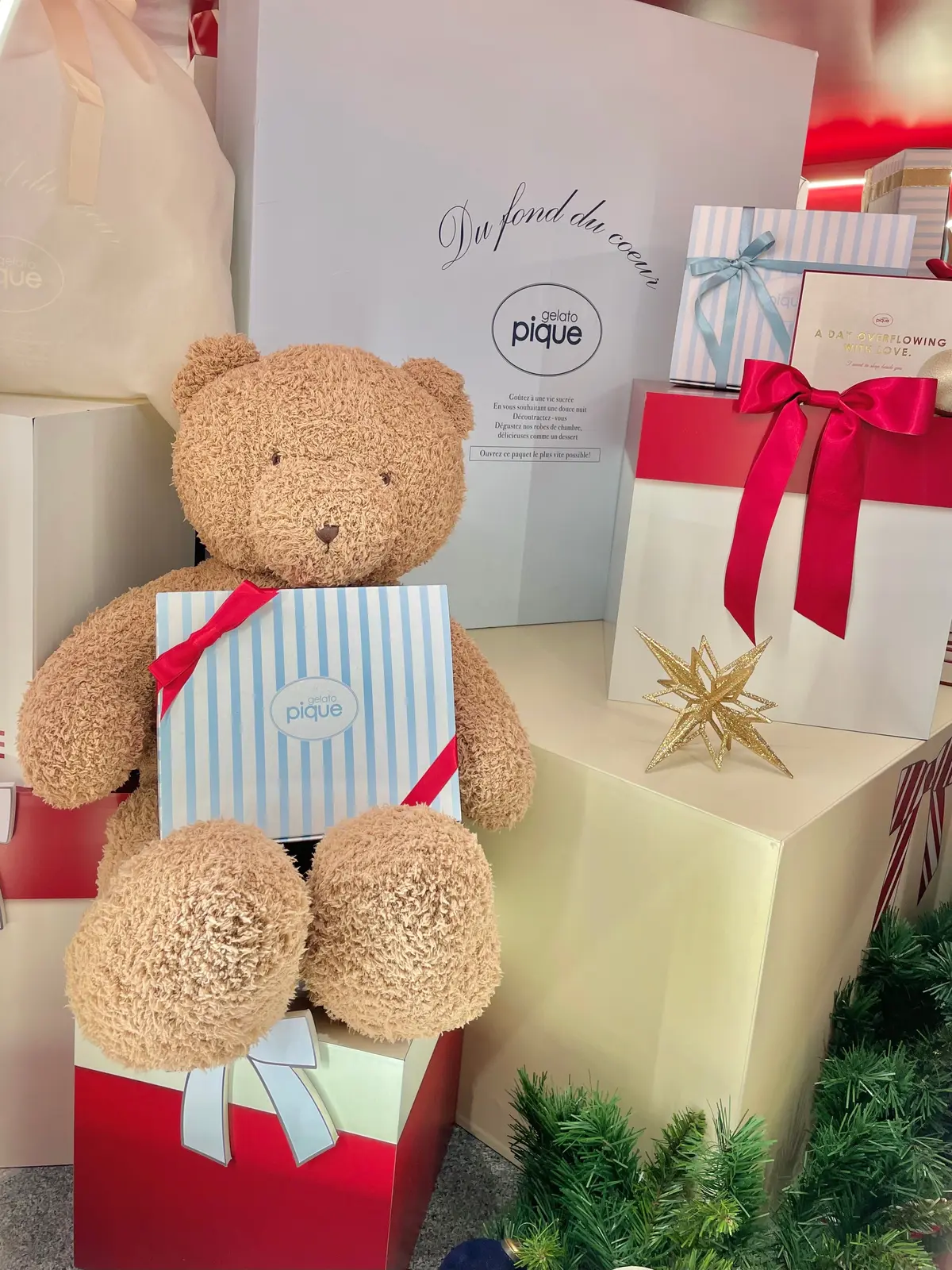 東京・表参道ヒルズで開催中の「ジェラート ピケ クリスマスギフトマーケット(GELATO PIQUE CHRISTMAS GIFT MARKET) 2024」