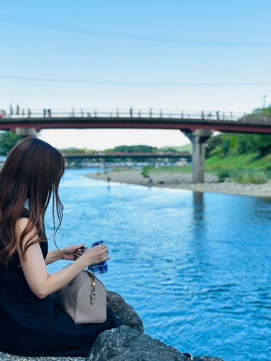 おかげ横丁の近くの川