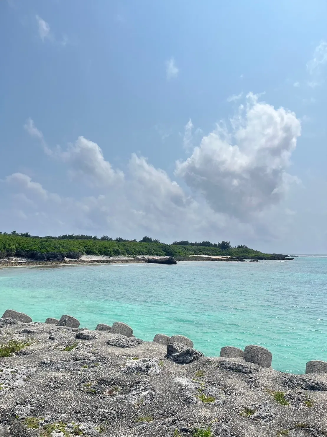 宮古島のきれいな海