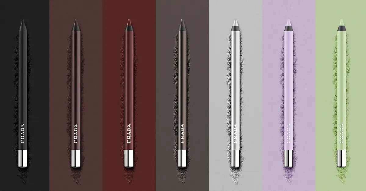 PRADA BEAUTY オフィスメイク プラダ ビィーティ ラインズ デュラブル グライディング アイペンシル 製品画像 2025夏新色 ナチュラルメイク