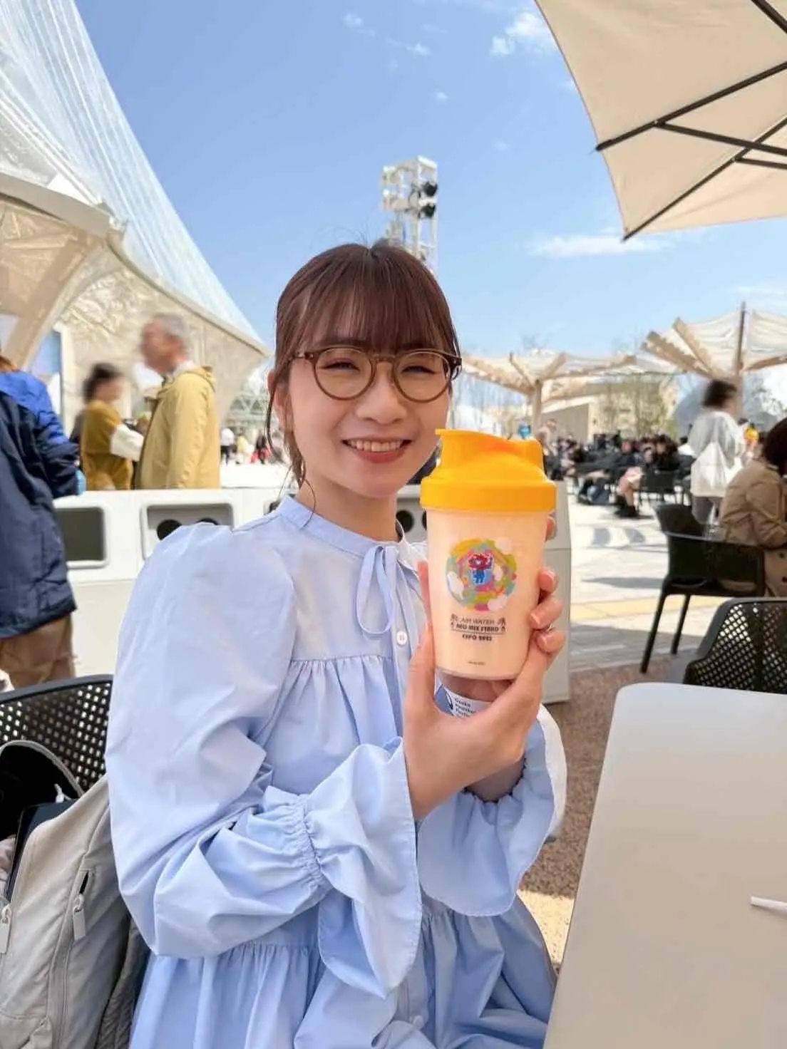 【万博グルメ】話題の『ミャクミャク焼き』の画像_23