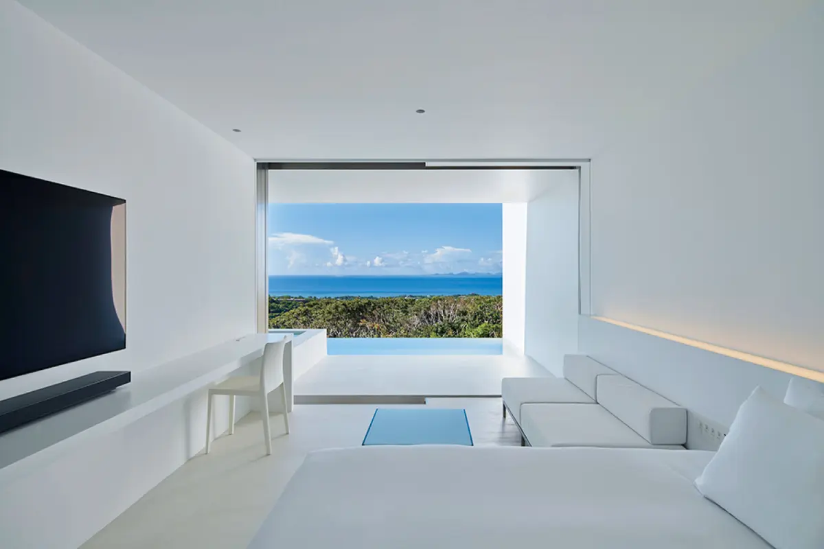 沖縄県EMIL NAKIJINの客室と眺望