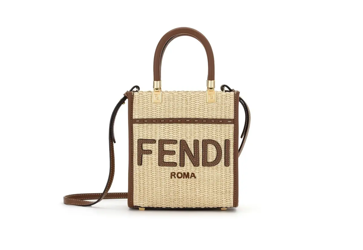 ハイブランドミニバッグ名品　FENDIフェンディ　サンシャイン ショッパー スモール