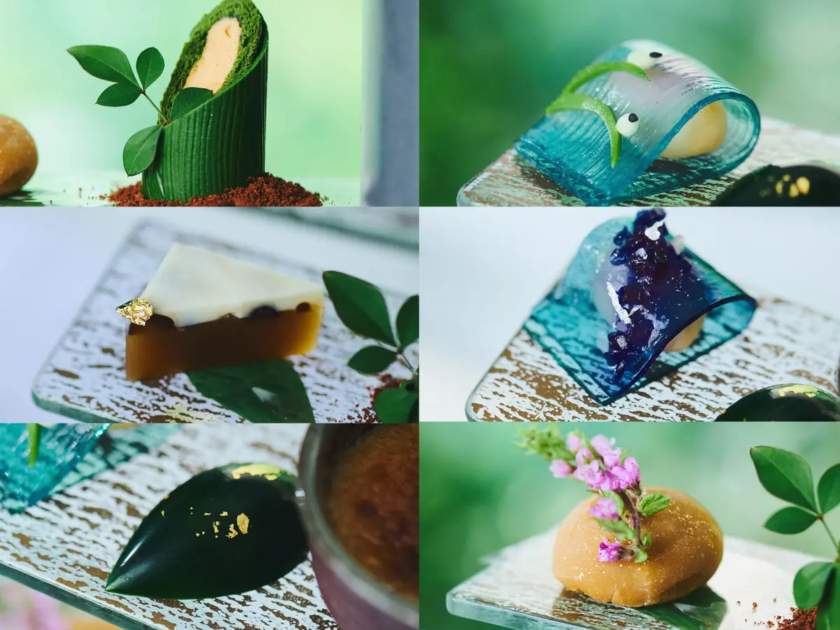 季節の素材を活かしたスイーツとセイボリー