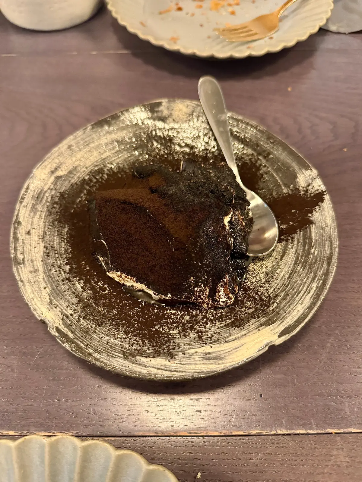 メインのデザート