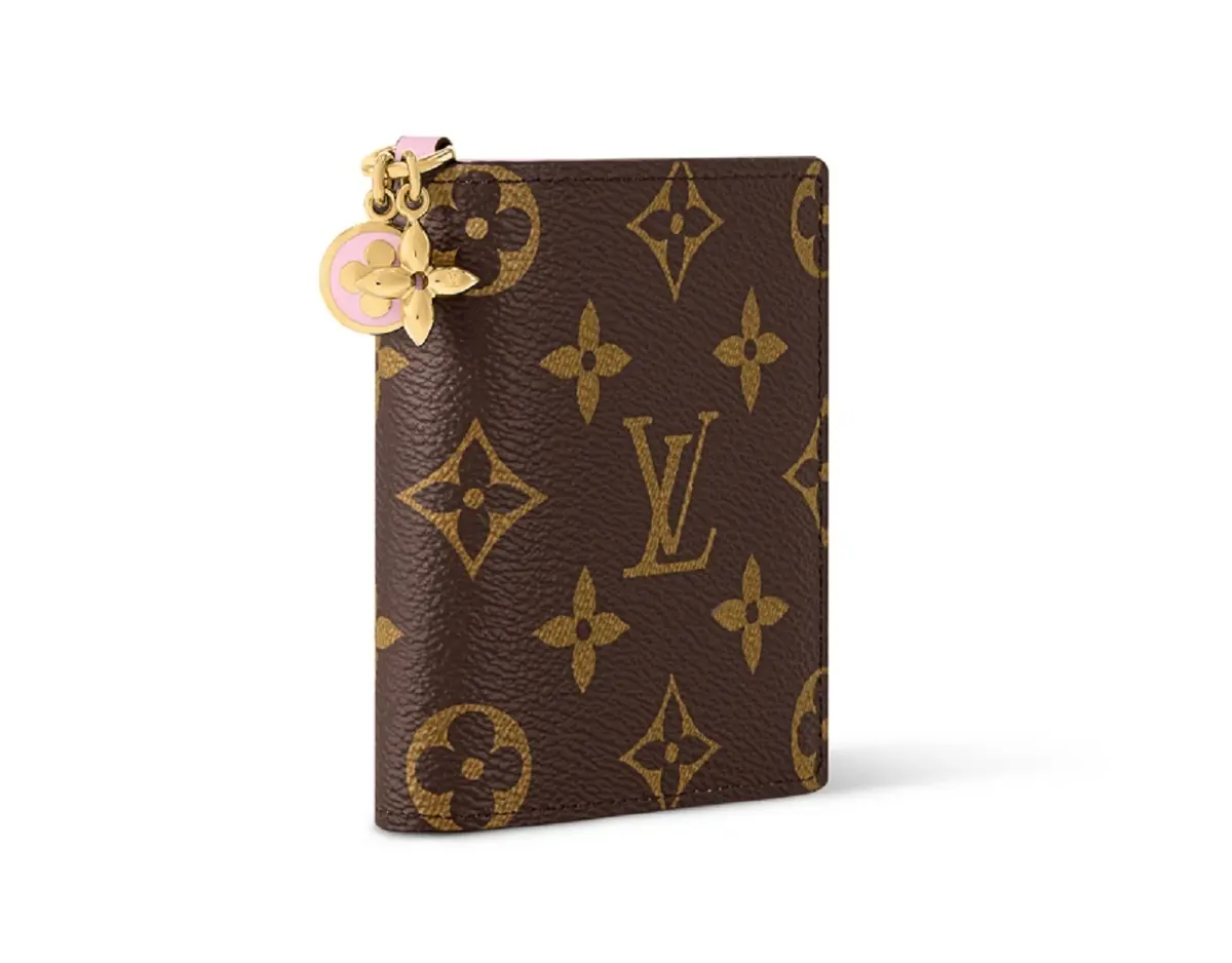 ルイヴィトンのモノグラム財布、ブラウン