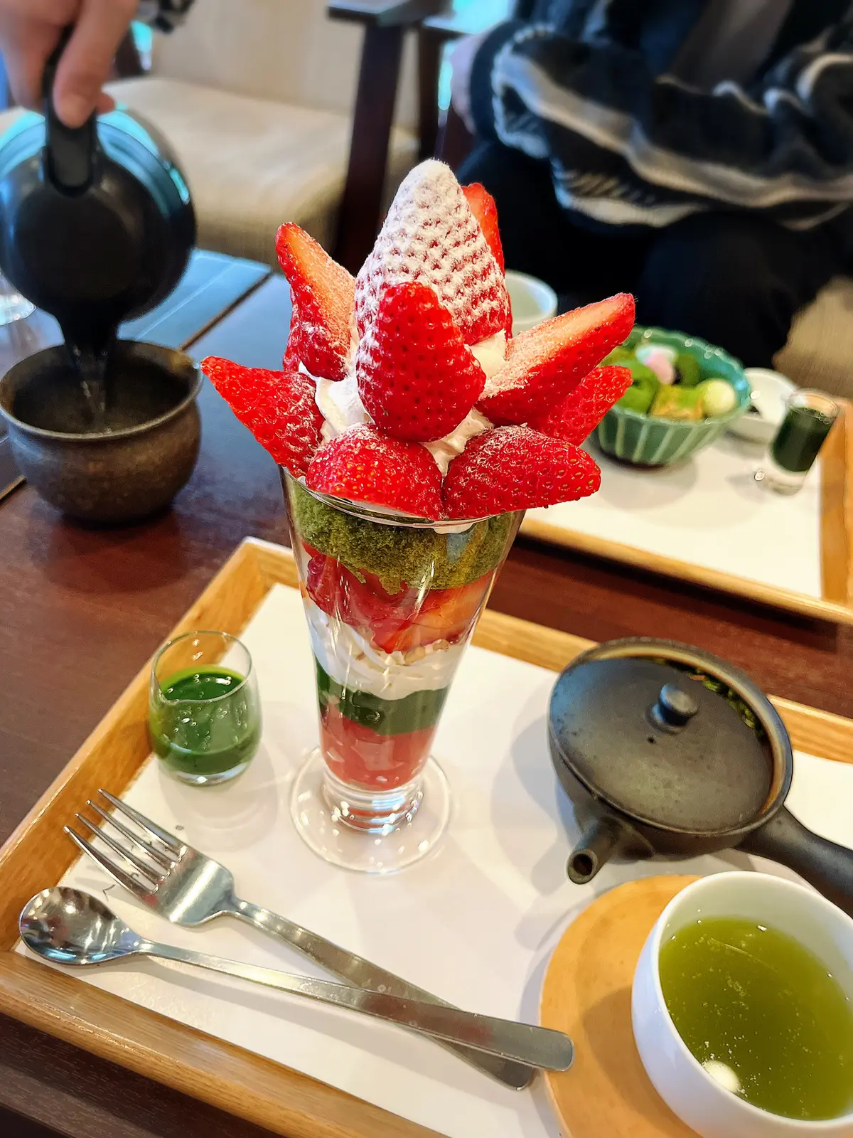【静岡】抹茶×いちごのパフェ♡春に食べたの画像_6