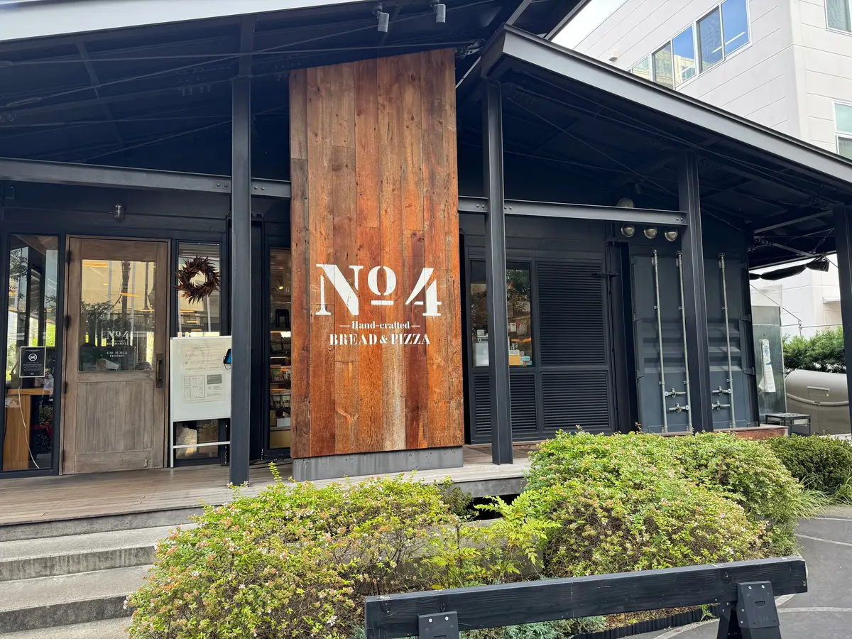 カフェ No.4の外観