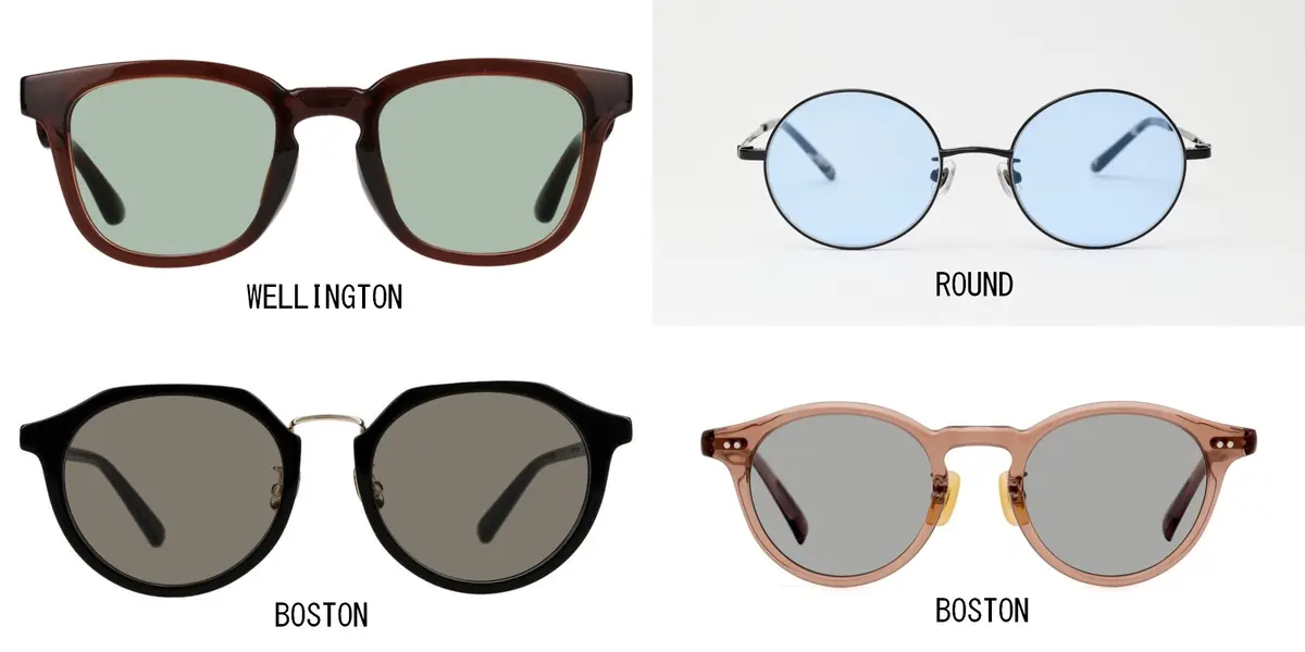 面長さんにオススメのサングラス