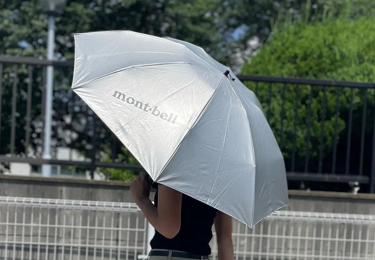 【モンベル】たった200ｇなのに晴雨兼用の画像_4