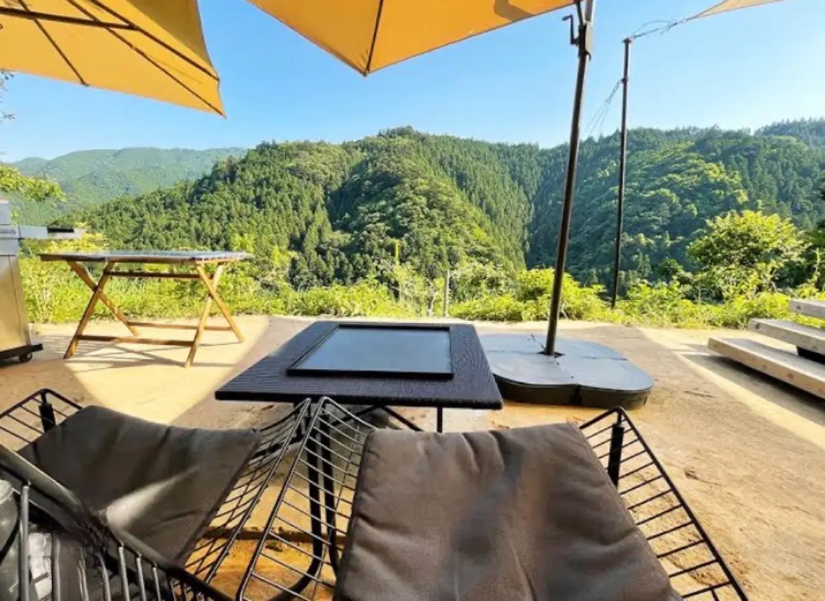 1日1組限定、5000坪の森に身をゆだねる