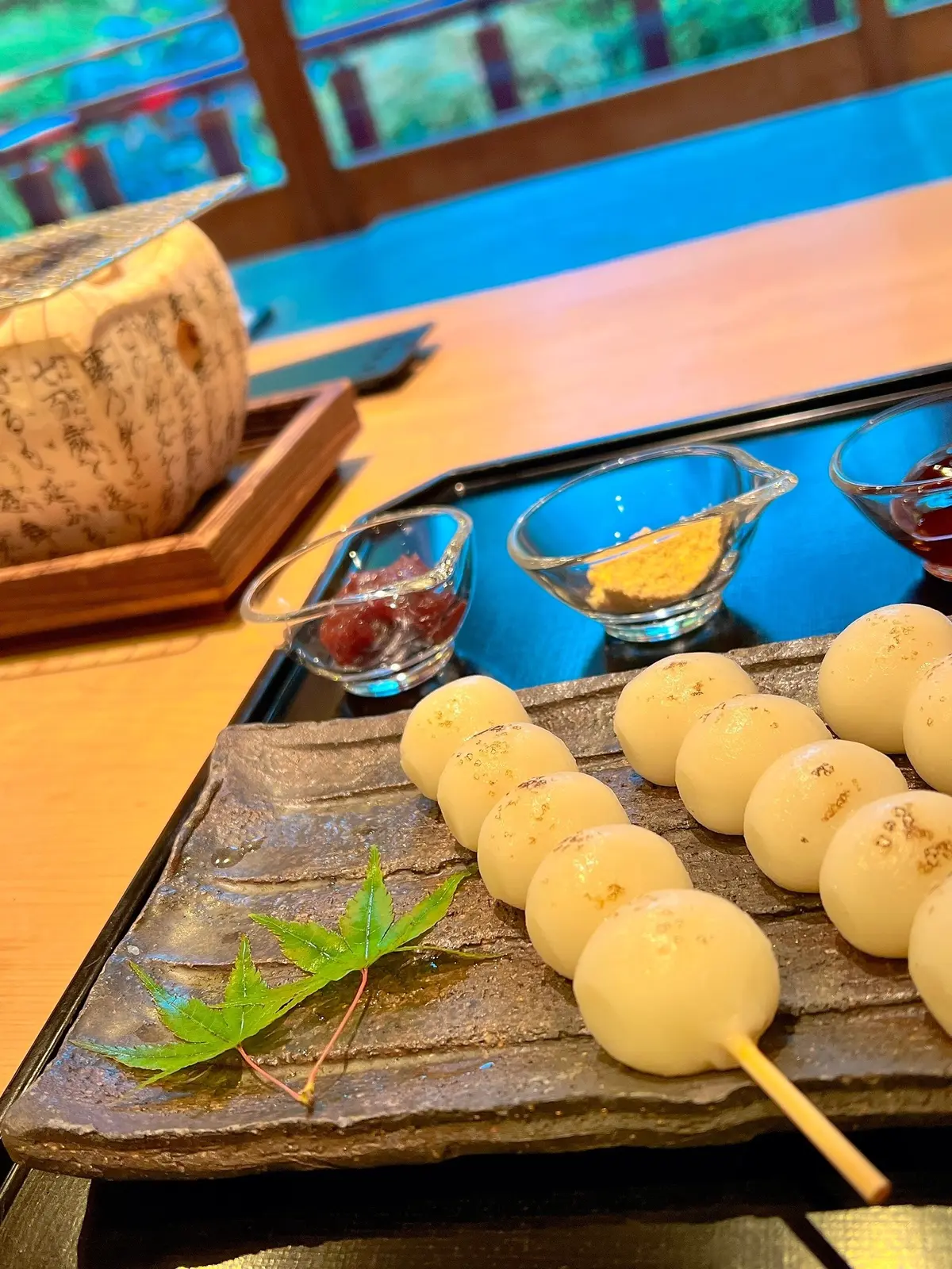 ランチの甘味(団子)