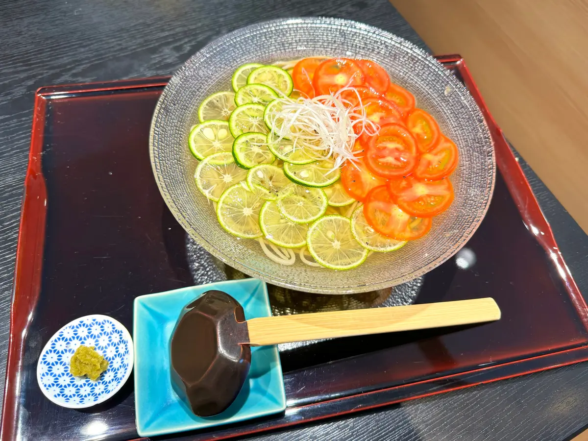 【福井】キラキラ輝く夏の涼麺✨すだち×トの画像_2