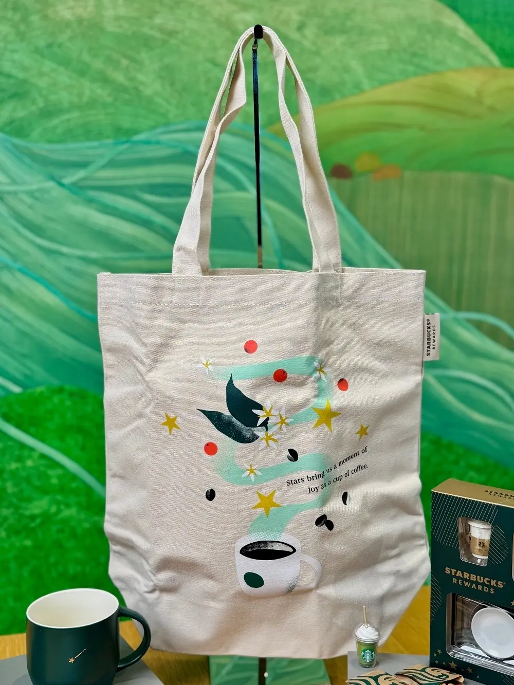 スタバリワードグッズ「トートバッグ”Coffee Story”」