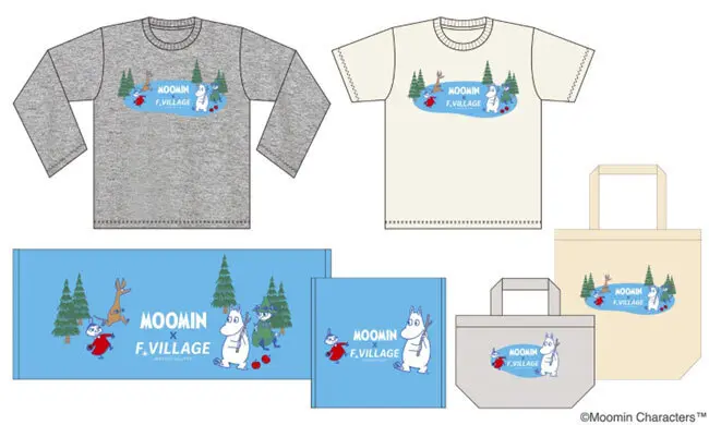 MOOMIN×F VILLAGE ロゴの限定グッズ！