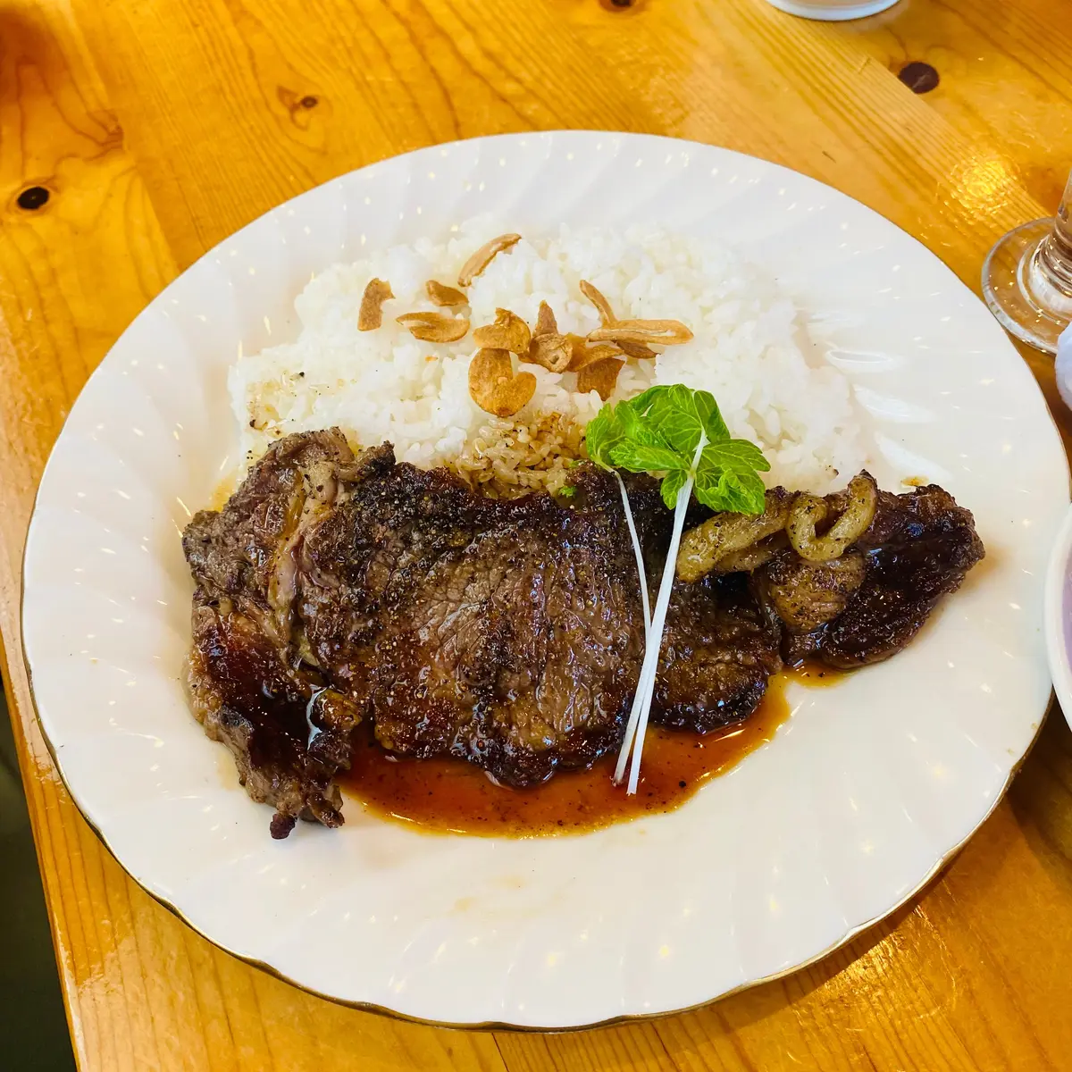 ステーキカレー