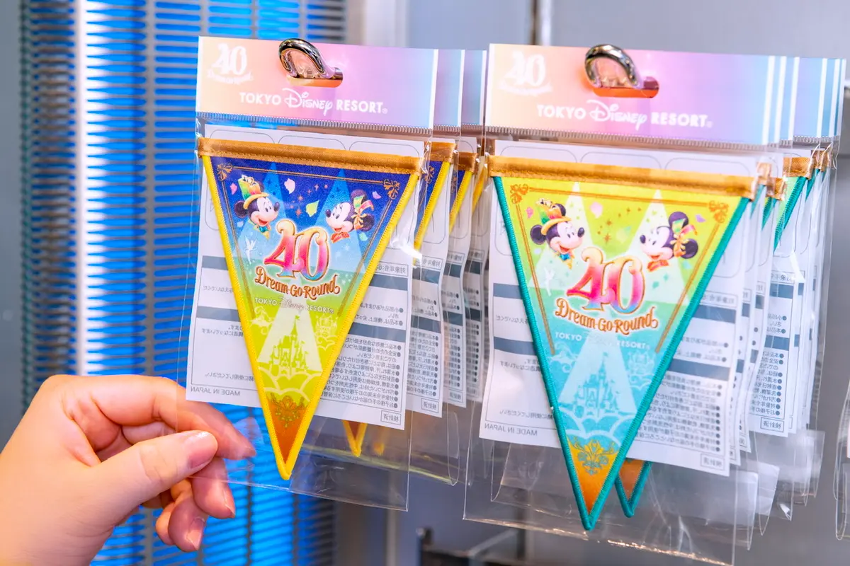 ディズニー40周年ドリームガーランド、店頭販売の様子