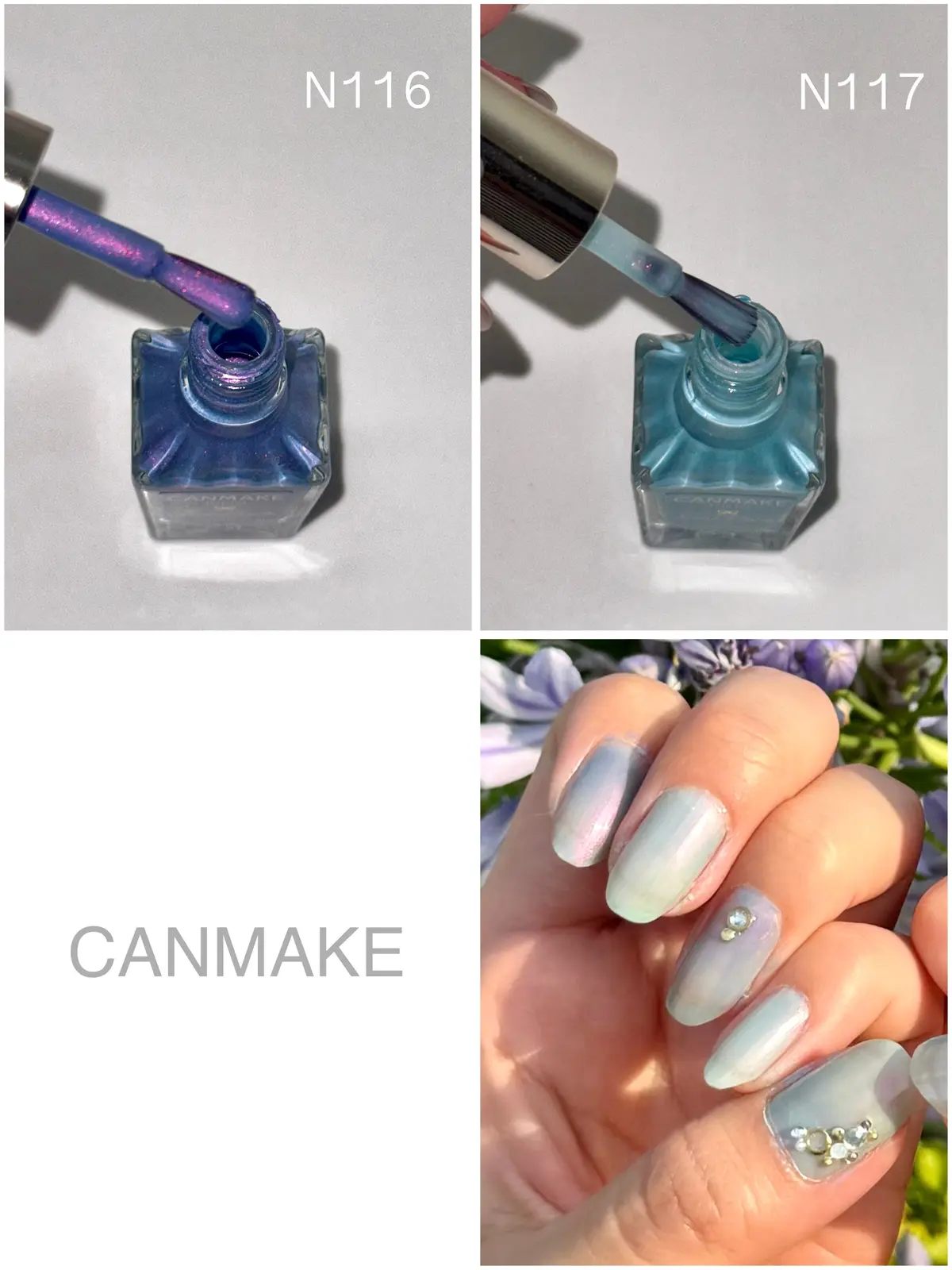 ジャスミン風ネイルの作り方