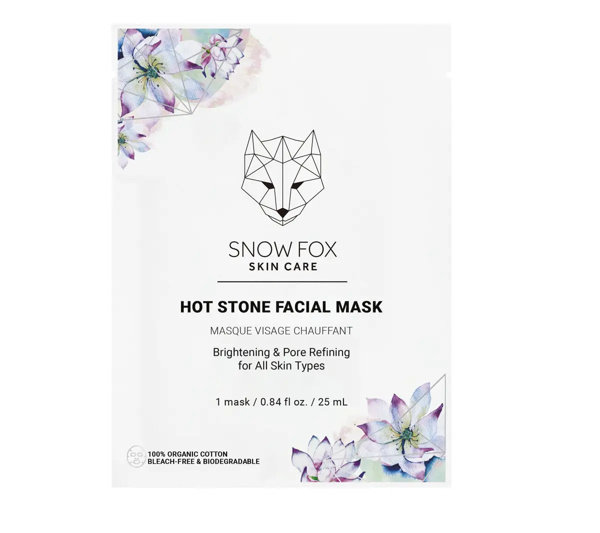 『SNOW FOX SKINCARE』（スノー フォックス スキンケア） ホットストーン マスク（1箱5枚入り) 