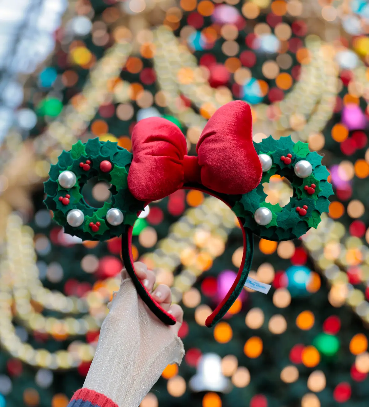 ディズニー　クリスマス　カチューシャ