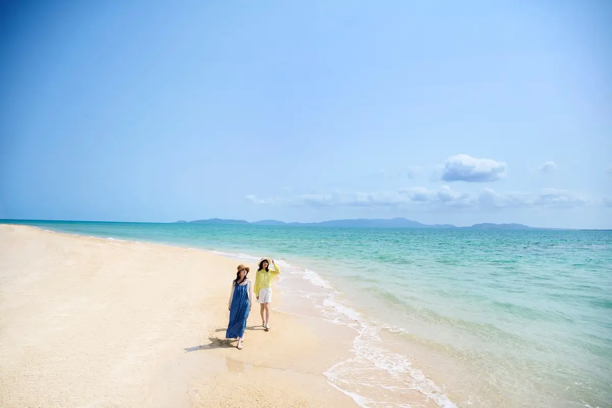 『リゾナーレ小浜島』ビーチ散策
