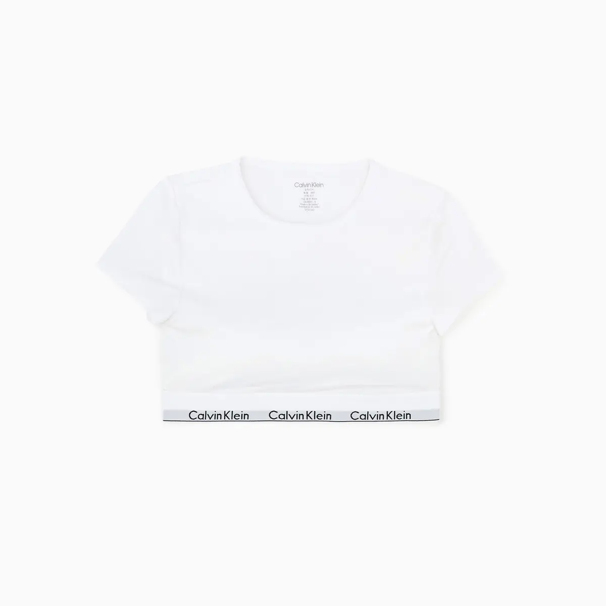 カルバン・クライン　ckの白Tシャツ　Tシャツブラレット