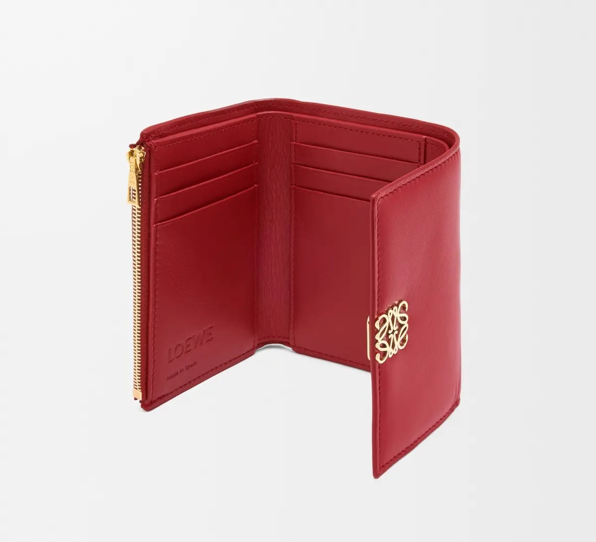 LOEWE - ロエベ LOEWE 財布 二つ折り ANAGRAM コンパクト