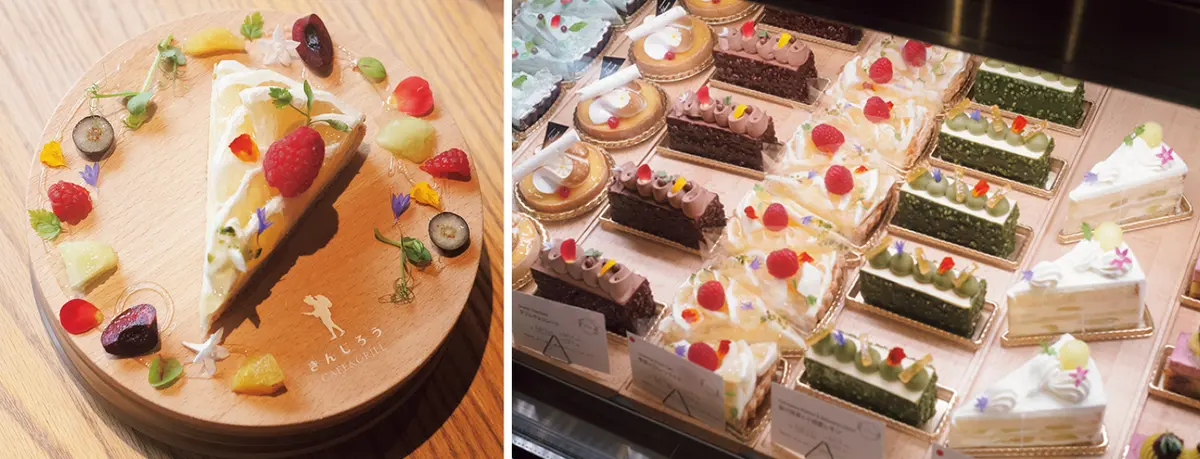 箱根口ガレージ報徳広場「Patisserie HINNA」のドレスアップケーキ