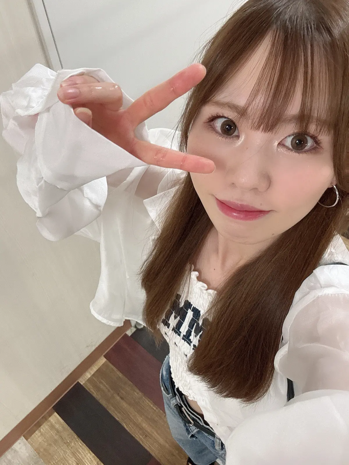 工藤 沙彩　自撮り