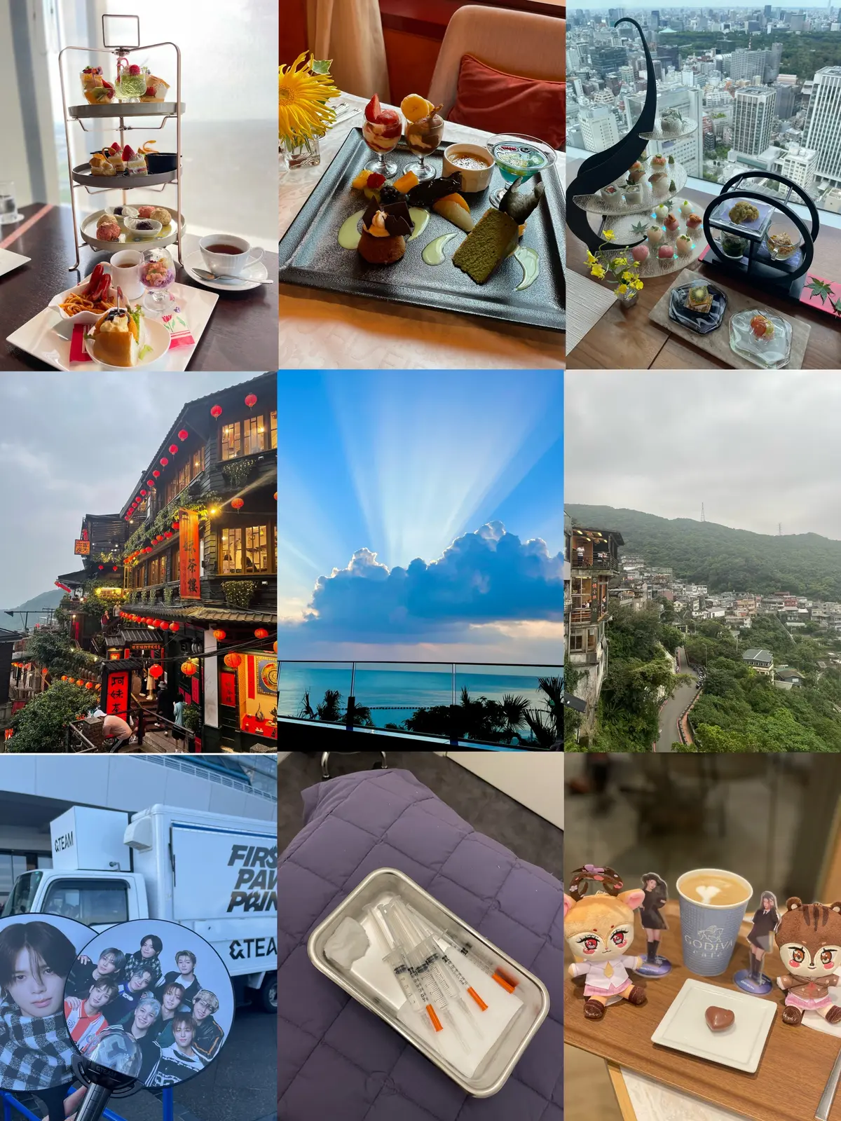 カフェ 旅行 推し活 ヌン活の写真