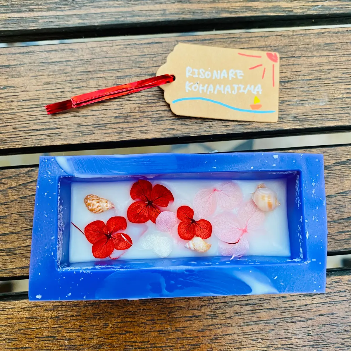 アロマワックスサシェ作り