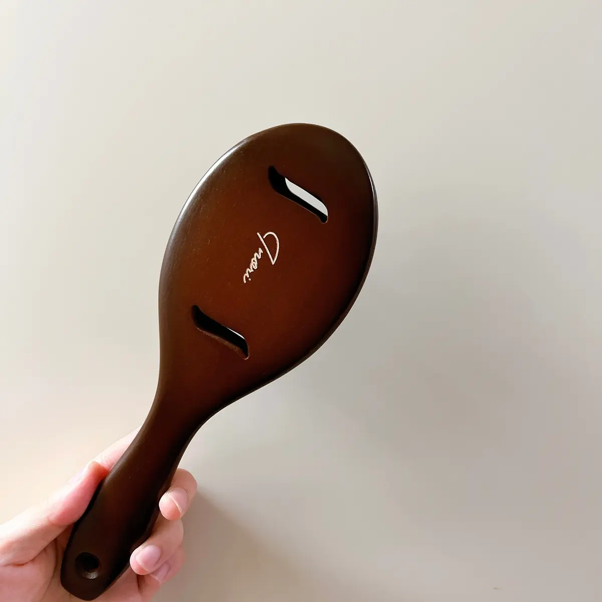 ベントパドルブラシ背面画像