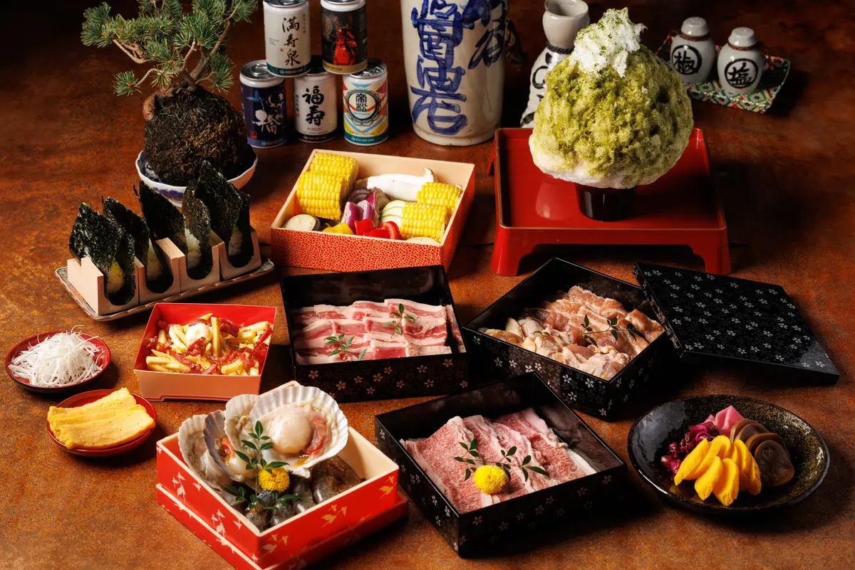 日本各地を巡るようなBBQ体験！