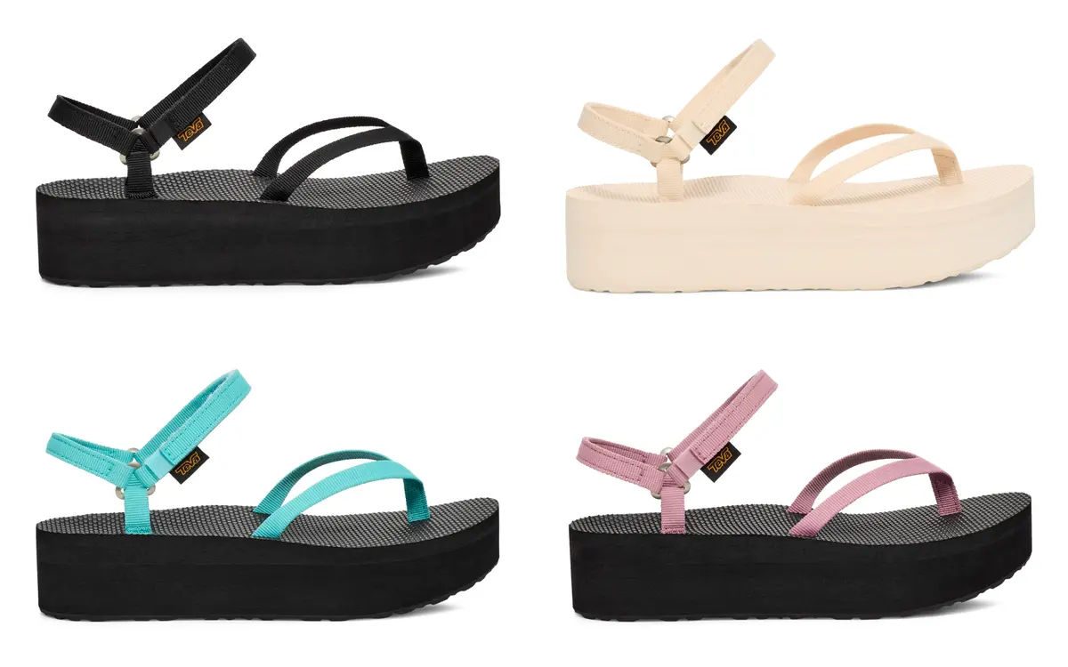 テバ　厚底サンダル　スポサン