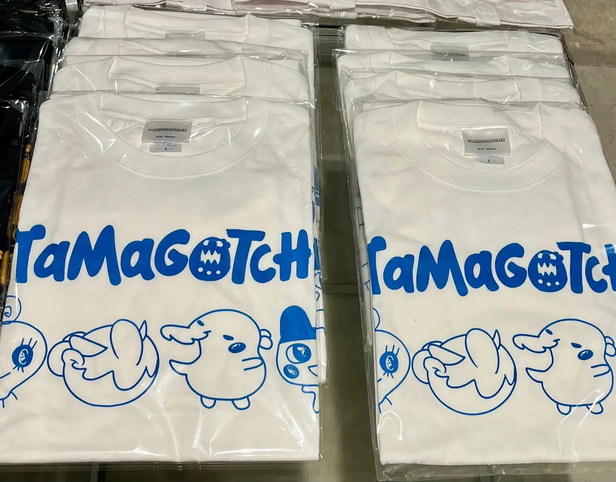 Tamagotchi×COIN PARIKING DELIVERY ロングスリーブTシャツ