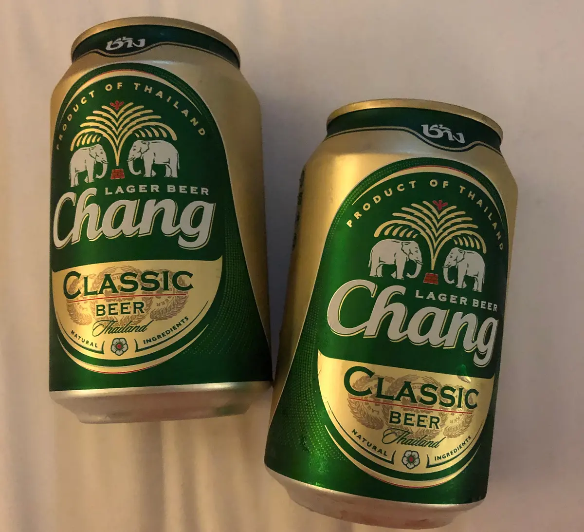 タイのビール　Chang