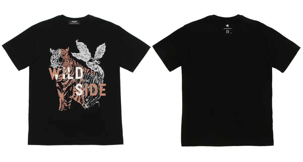 WILDSIDE スターバックス リザーブ® Tシャツ タイガー (フロントプリント)